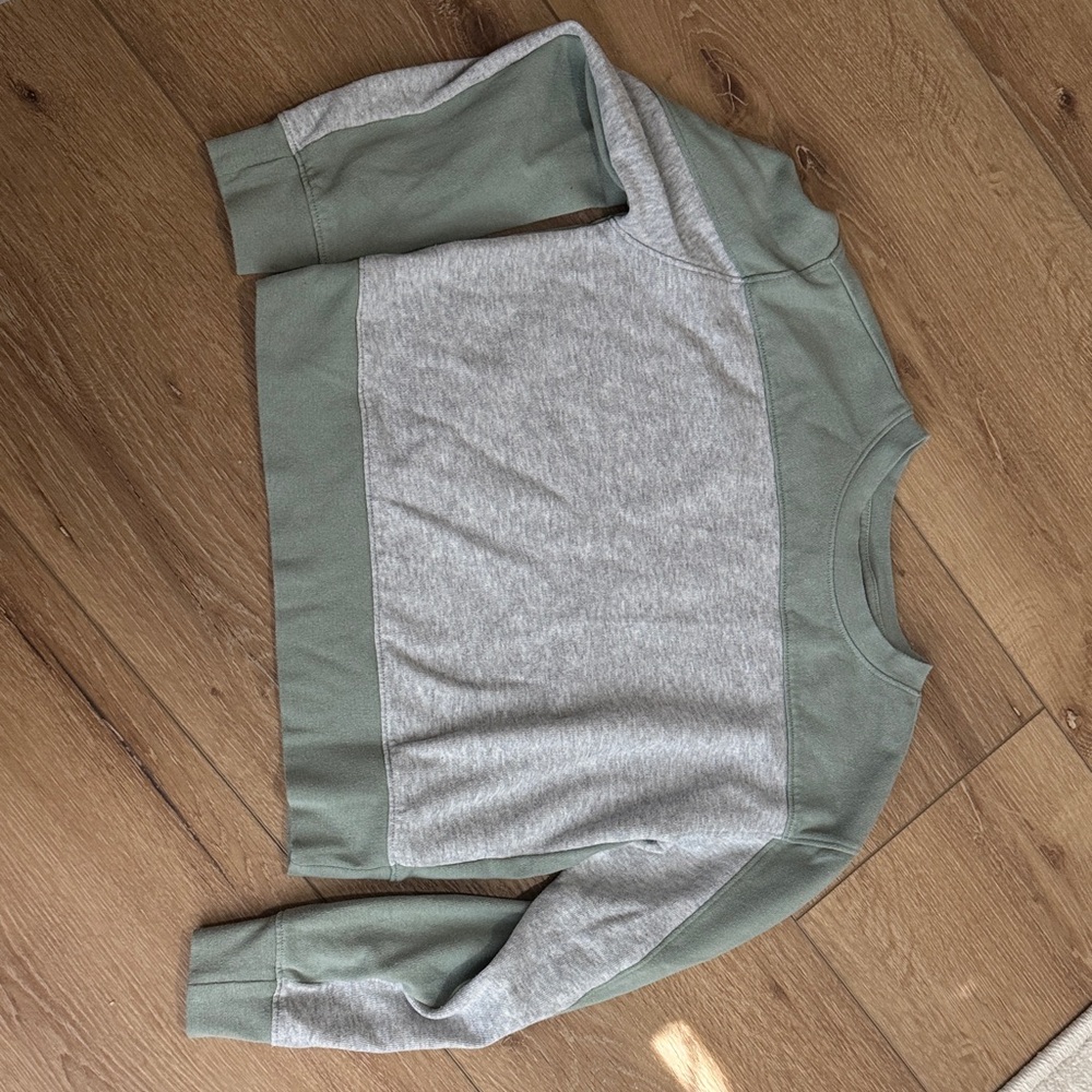 Girls color block sweatshirt